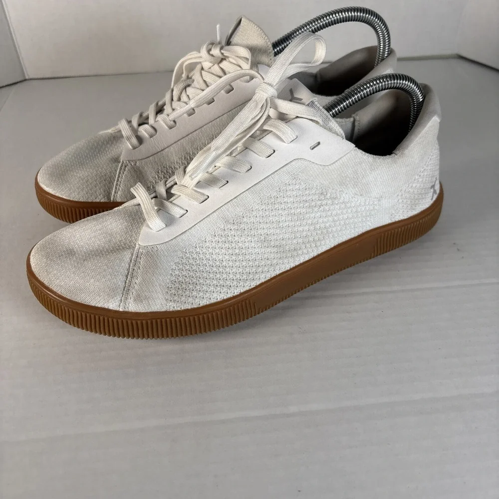 Flux Adapt Trainer Sneakers Mens Size 9 White Knit Comfort Athleisure Training